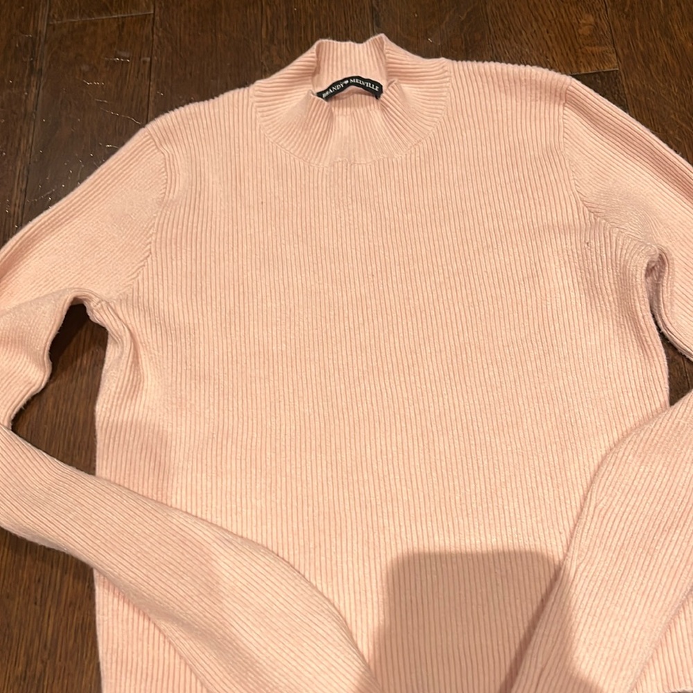 Brandy Melville pink long sleeve!!